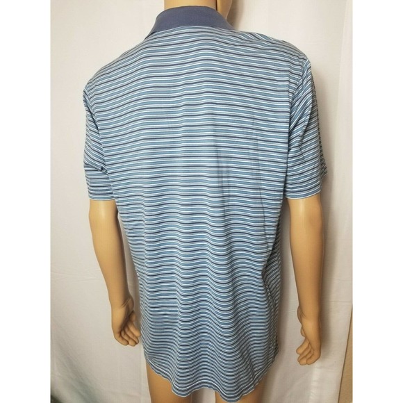 Peter Millar Bandon Dunes Polo Shirt Large Golf - Picture 2 of 7